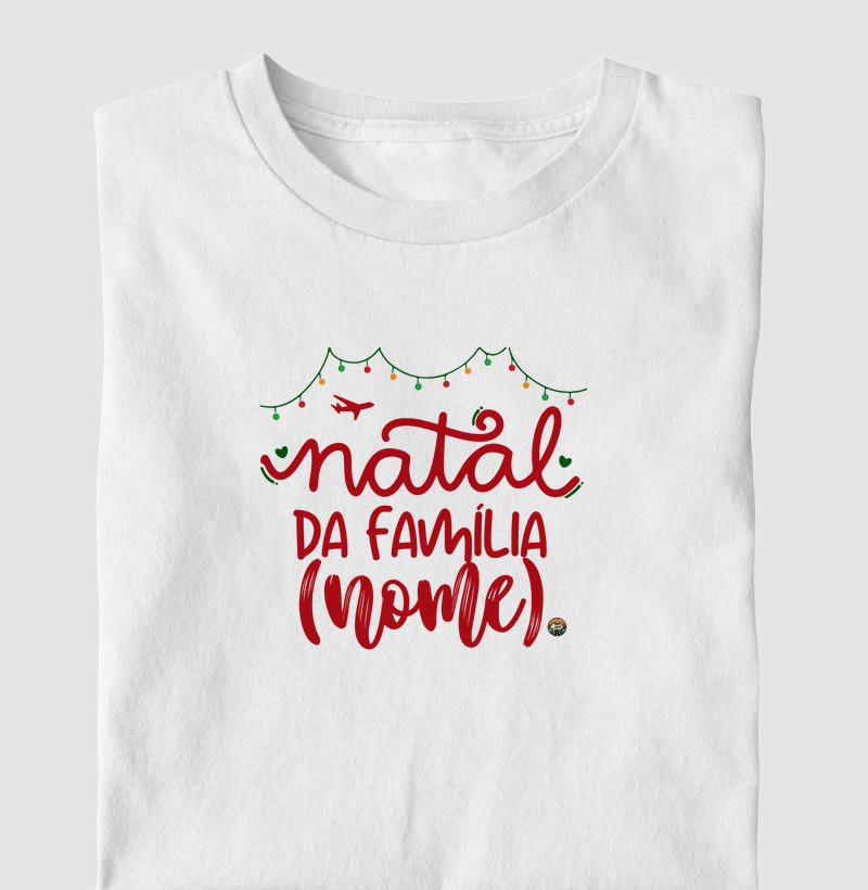 Natal da Família (Personalize)