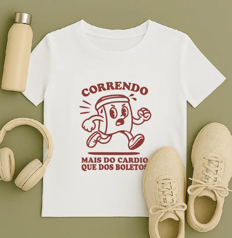 Correndo mais do cardio que dos boletos.