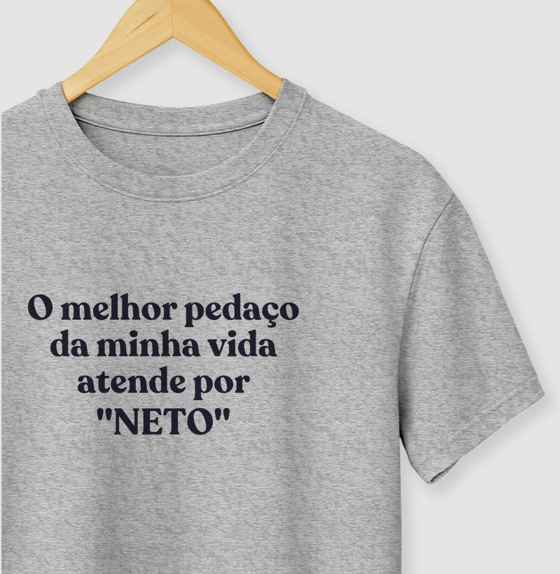 O melhor pedaço da minha vida atende por "NETO"
