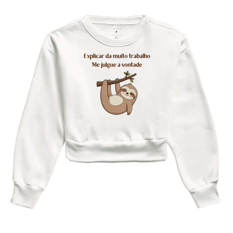 Camiseta explicar da trabalho