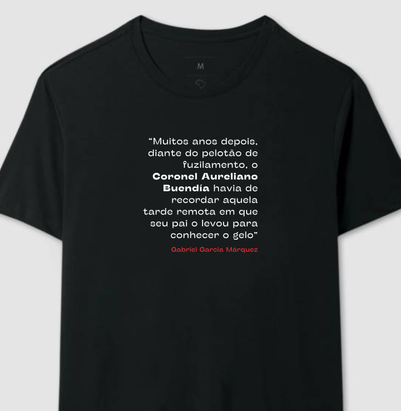 Camiseta Gabriel Garcia Márquez