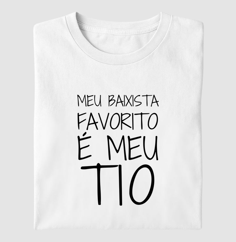 MEU BAIXISTA FAVORITO É MEU TIO