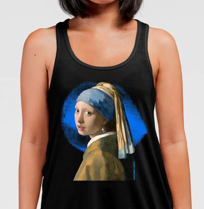 MOÇA COM UM BRINCO DE PÉROLA de Johannes Vermeer