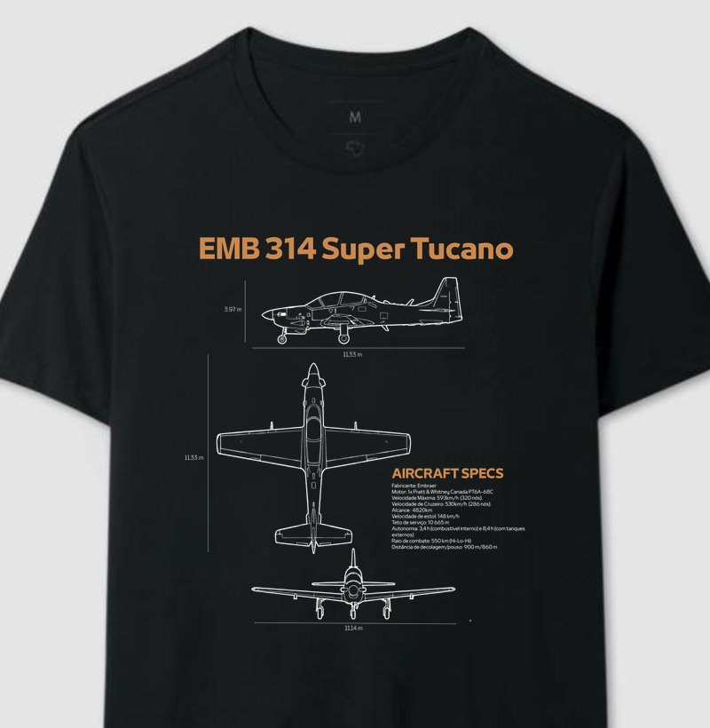 EMB 314 Super Tucano - Blueprint