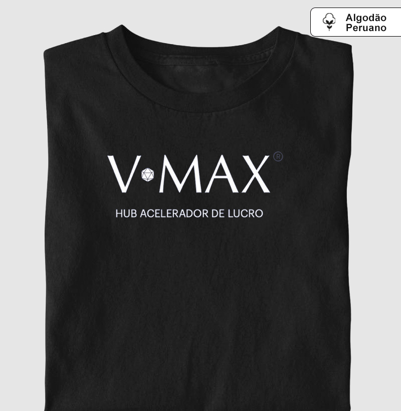 Camiseta V-MAX Algodão PIMA