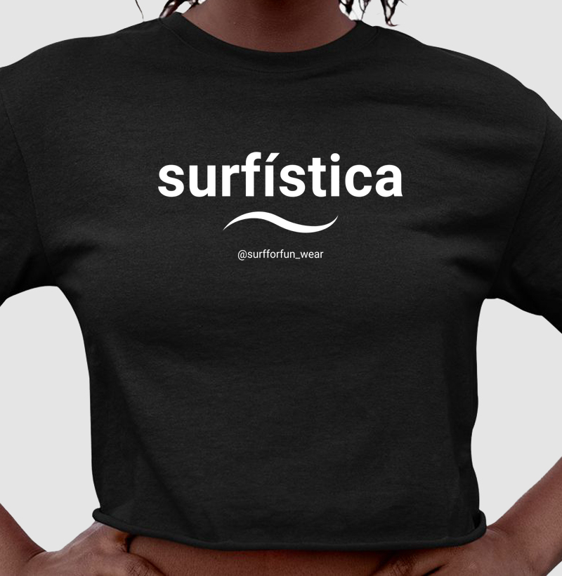 Surfística - Top Cropped Feminino - Cropped