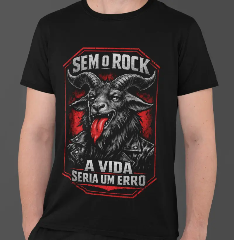 Sem o Rock a vida seria um erro.