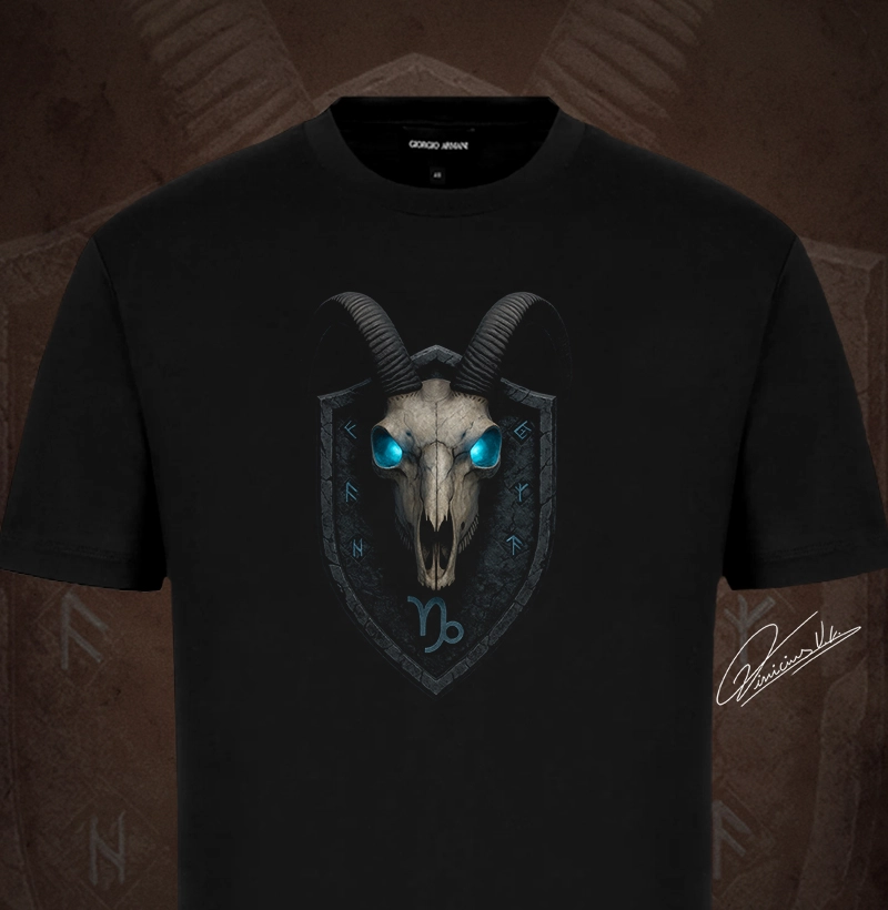 Capricórnio Bode Sombrio