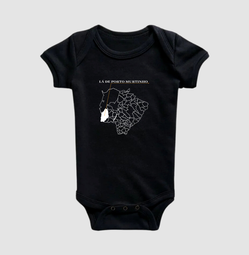 Porto Murtinho | Origem MS - Body Infantil