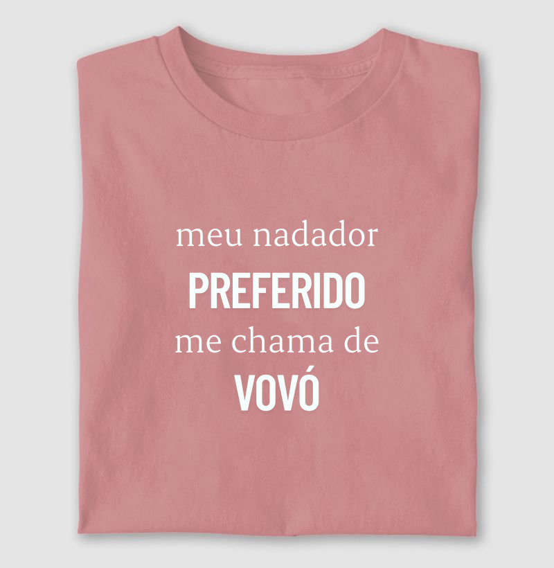 Meu nadador preferido me chama de Vovó