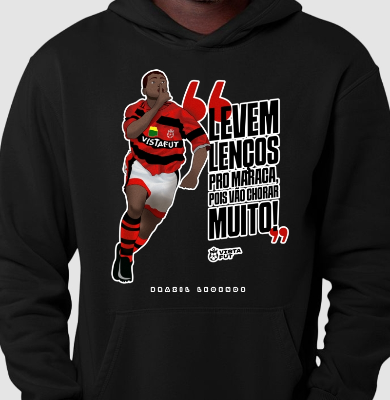 Moletom Baixinho - Rubro-negro