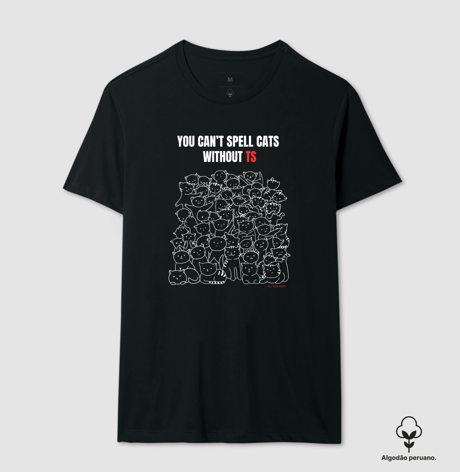 Camiseta Você não consegue soletrar