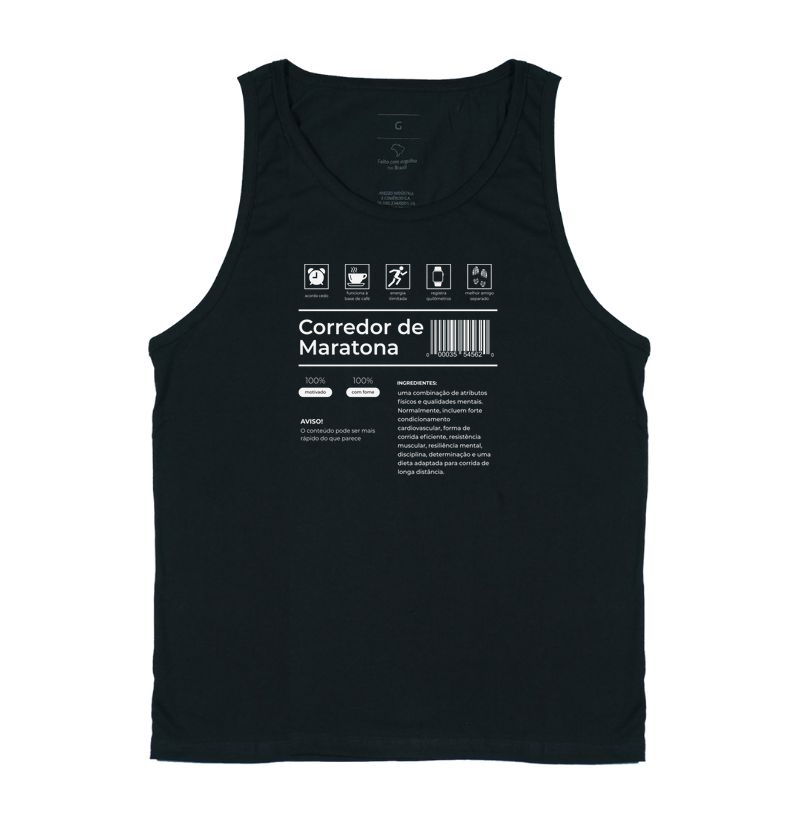 Camiseta Fawk - Corredor de Maratona