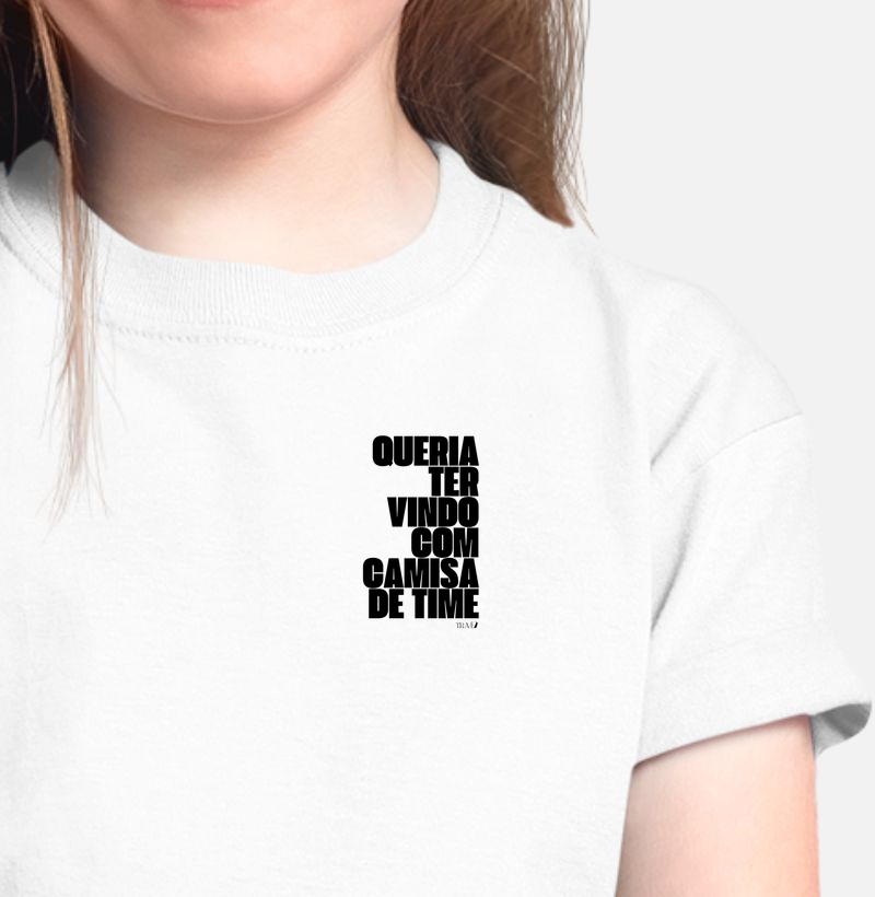 Queria ter vindo com camisa de time (pocket)