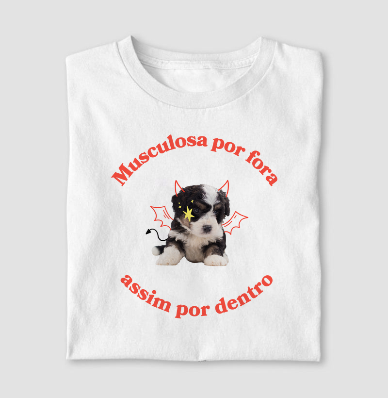 Musculosa por fora, assim por dentro