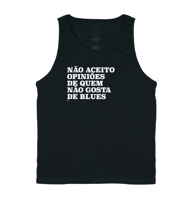Não aceito opiniões - Blues