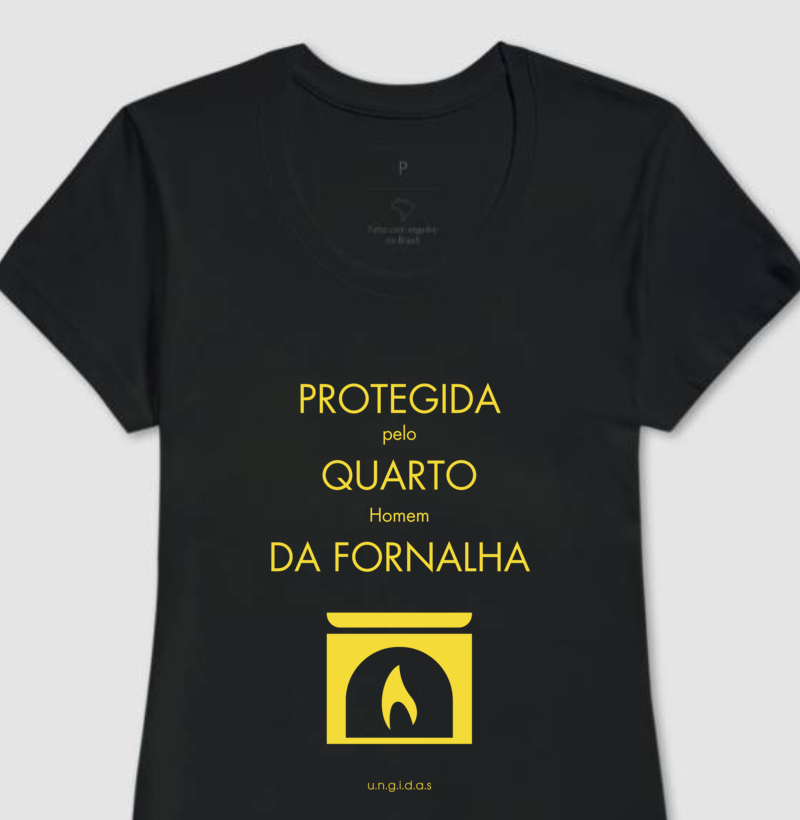 Protegida pelo quarto homem da fornalha.