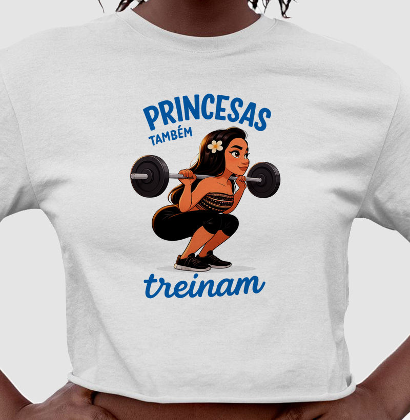 Princesas também treinam - Disney
