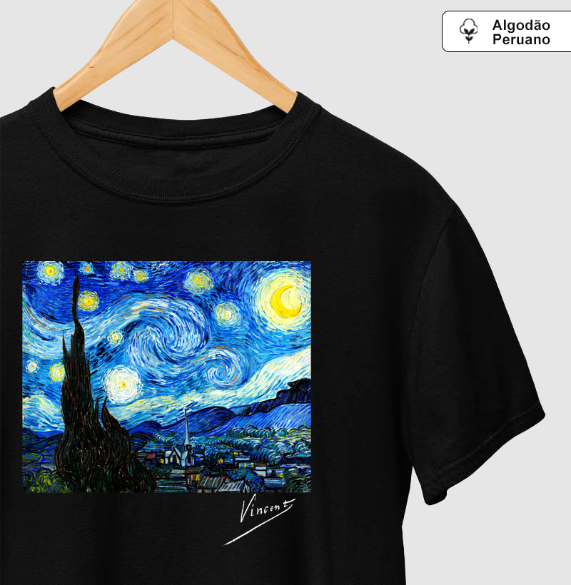 A Noite Estrelada (1889) V2 - Van Gogh
