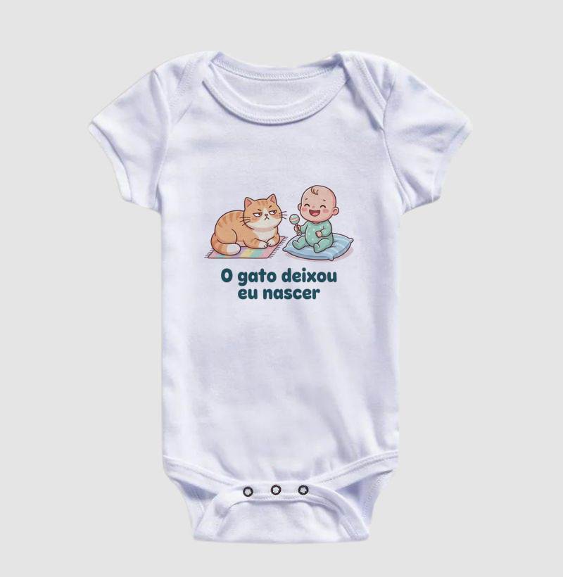 O gato deixou eu nascer