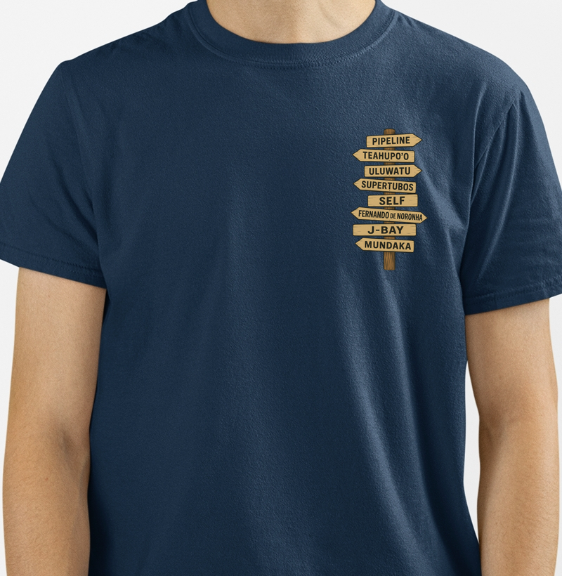 SURF ROUTES - Camiseta
