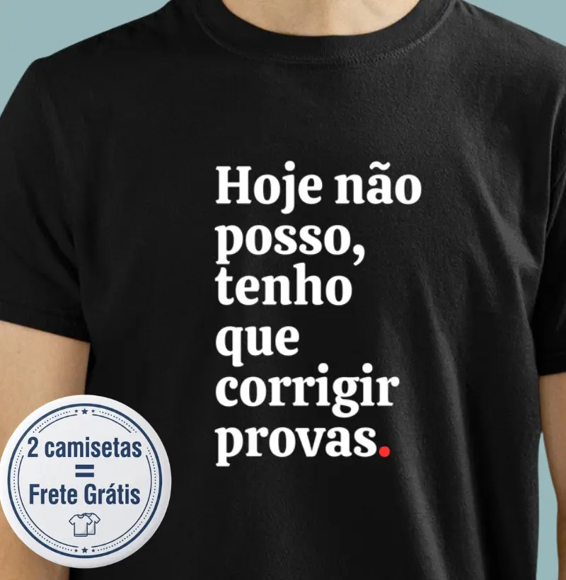 Camiseta Premium Professor/Pedagogo