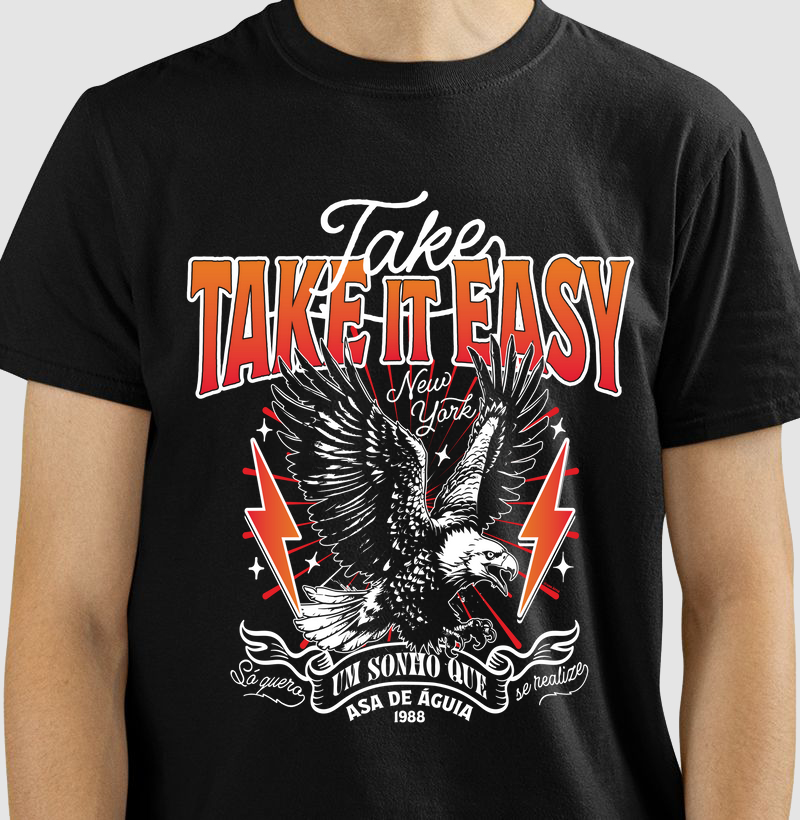 Camiseta Axé - Take it Easy