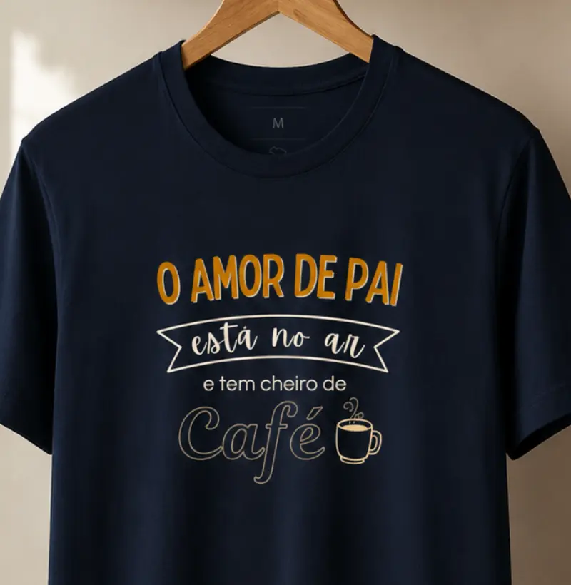 O amor de pai no ar tem cheiro de café
