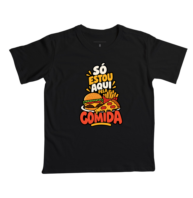 Só Estou Aqui pela Comida – Hambúrguer e Pizza