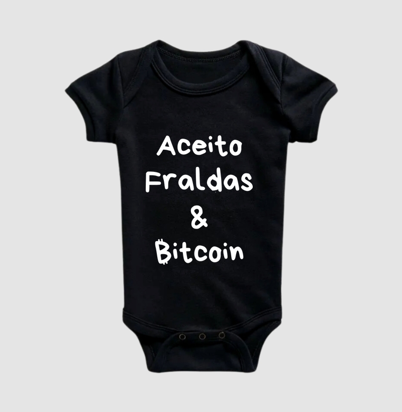 Aceito Fraldas e Bitcoin