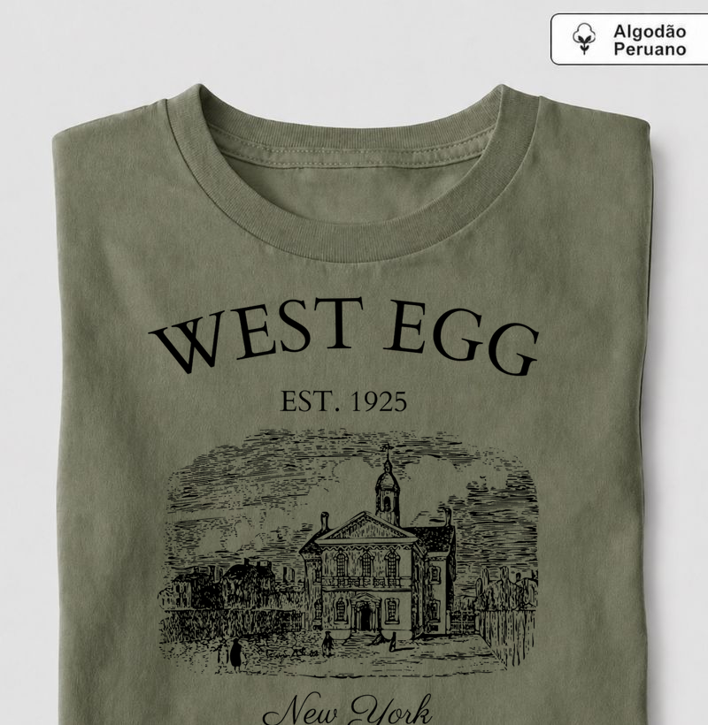 Camiseta O Grande Gatsby – West Egg | F. Scott Fitzgerald