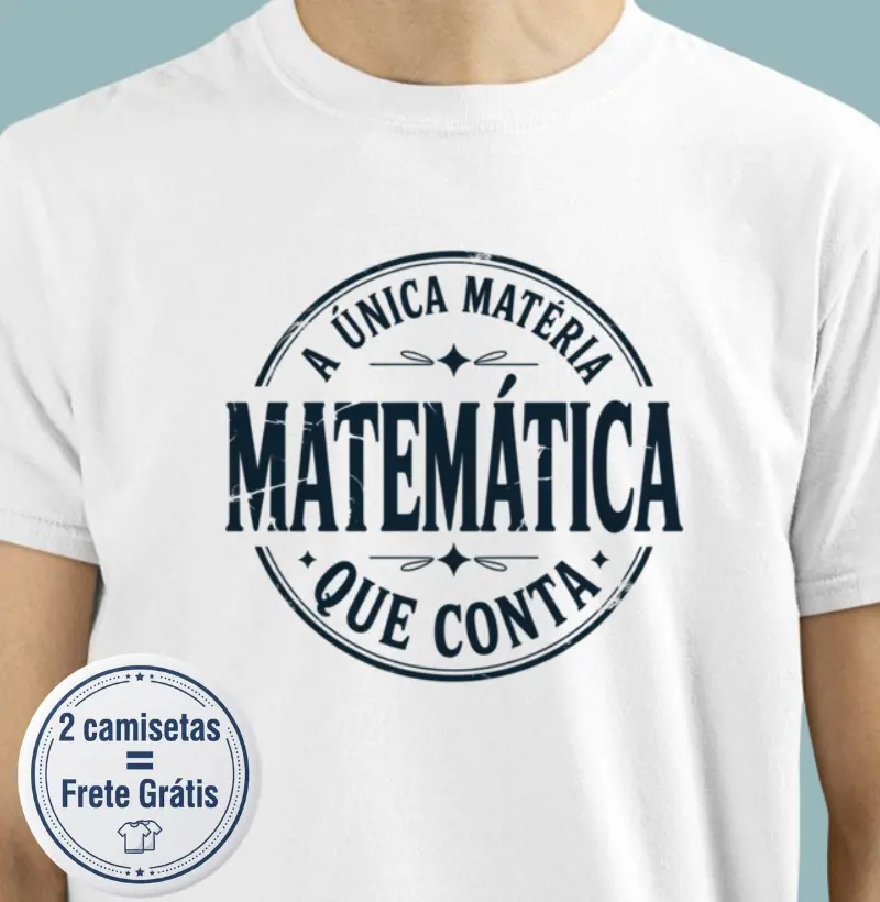 Camiseta Premium Matemática