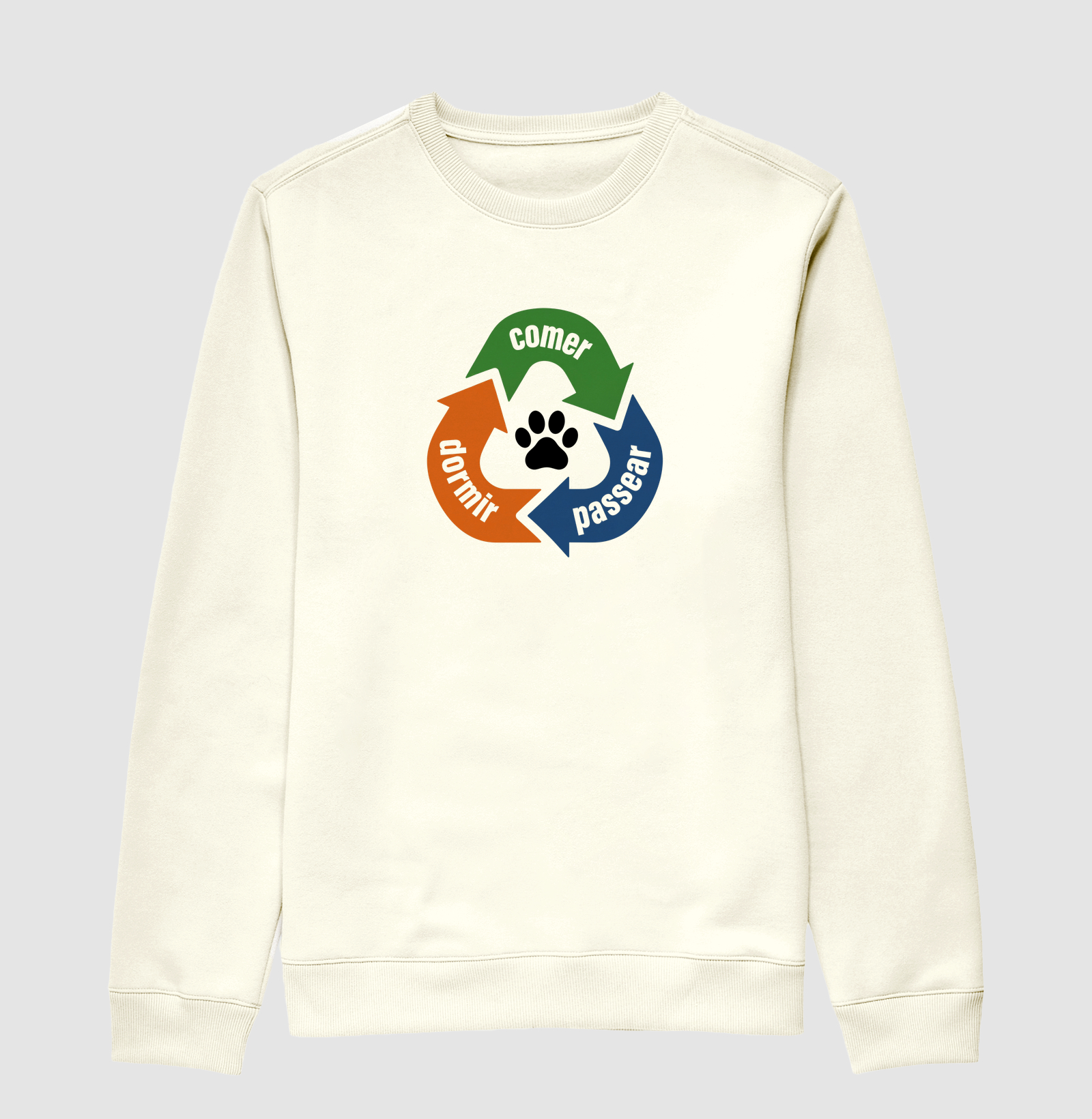 Reciclagem Canina - Suéter Moletom