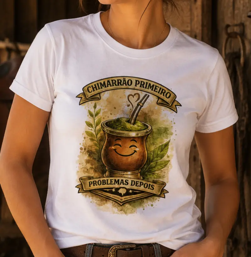 Chimarrão primeiro, problemas depois