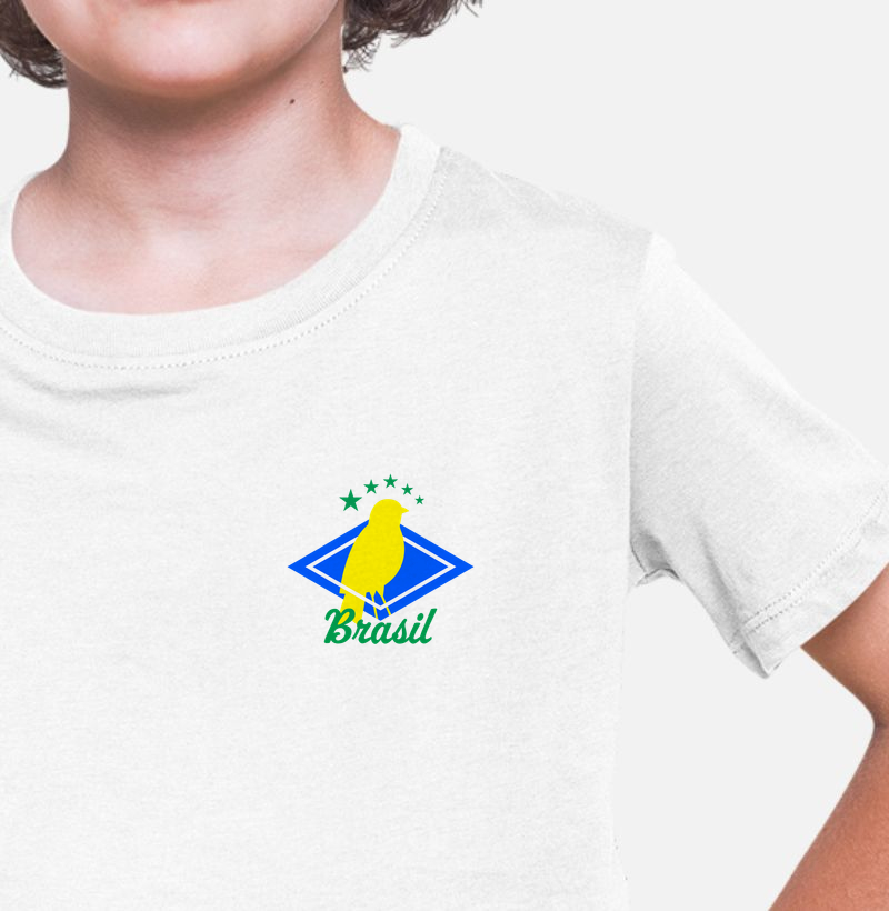 Canarinho - Bandeira - Bolso