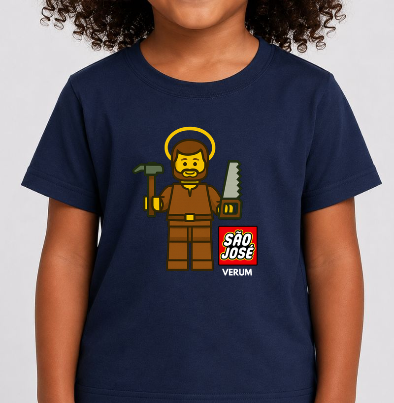 Camiseta São Josego – São José Carpinteiro | Camiseta Católica Infantil