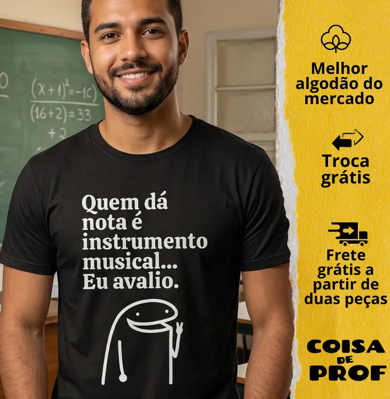 Camiseta Eu Avalio