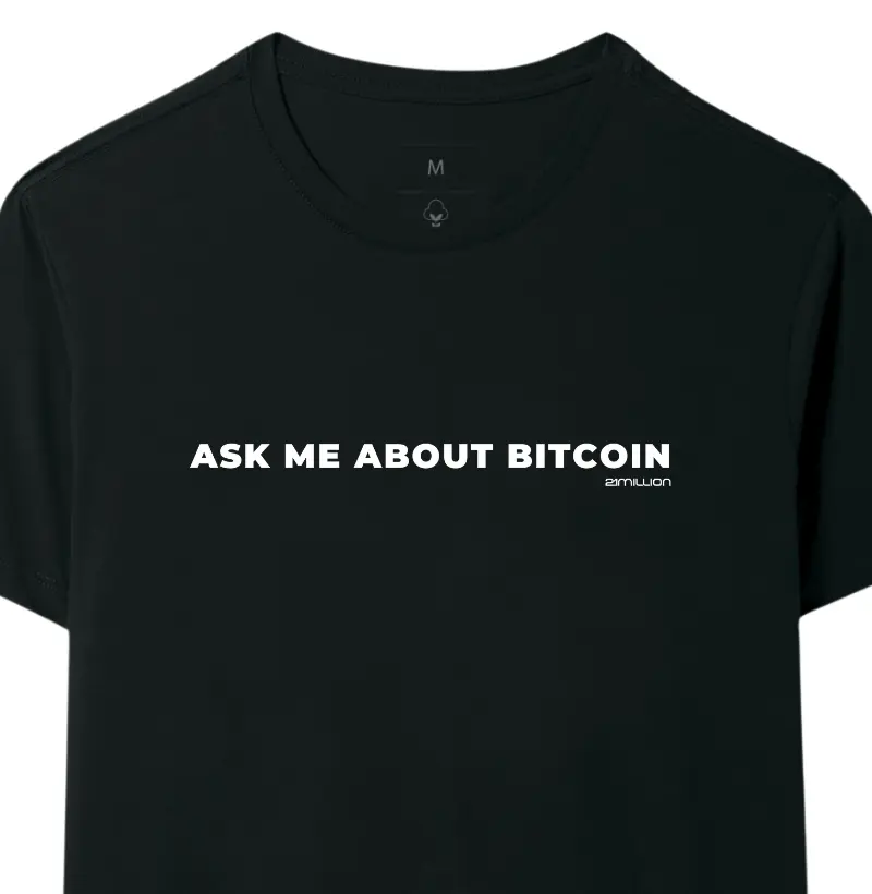 Ask me about bitcoin