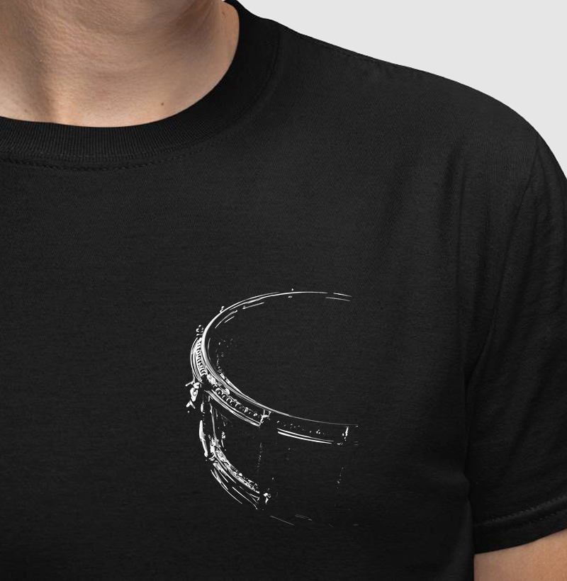 Snare Silhouette (Minimalist)