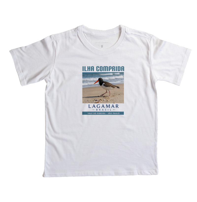 Piru Piru Ilha Comprida - Camiseta Infantil