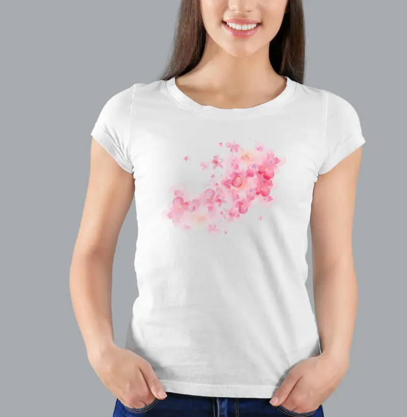 Camiseta Feminina Cerejeiras