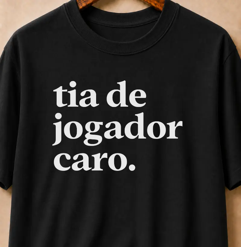 Tia de Jogador Caro
