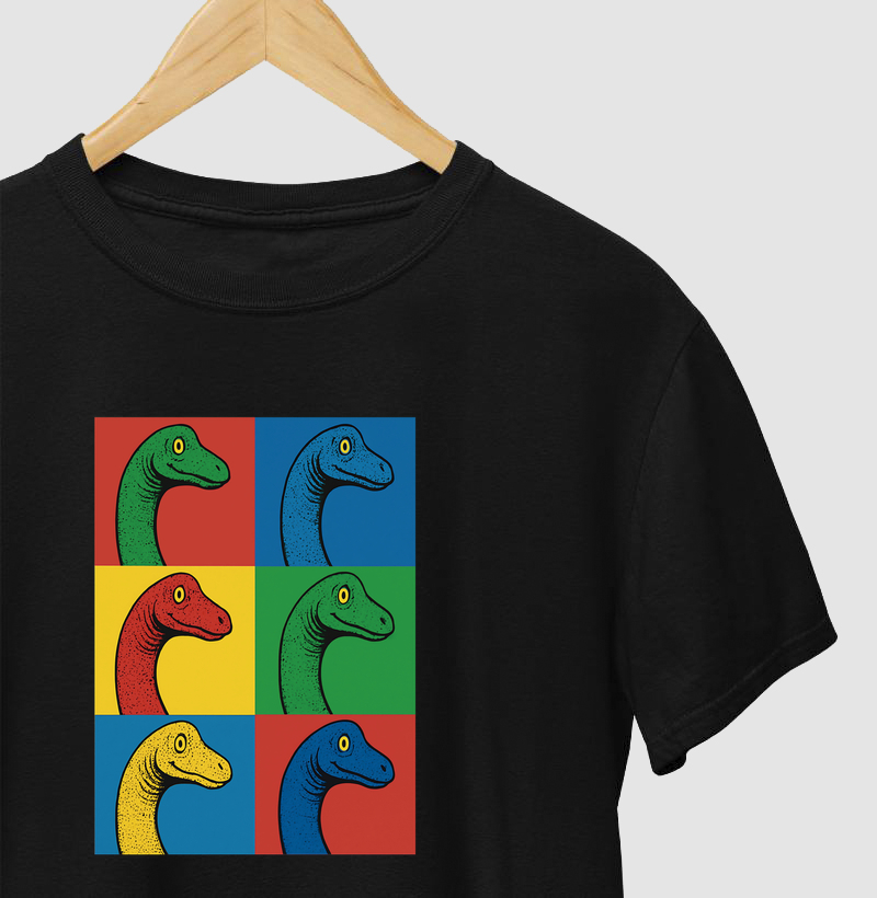 Camiseta Dino Pop Braquiossauro