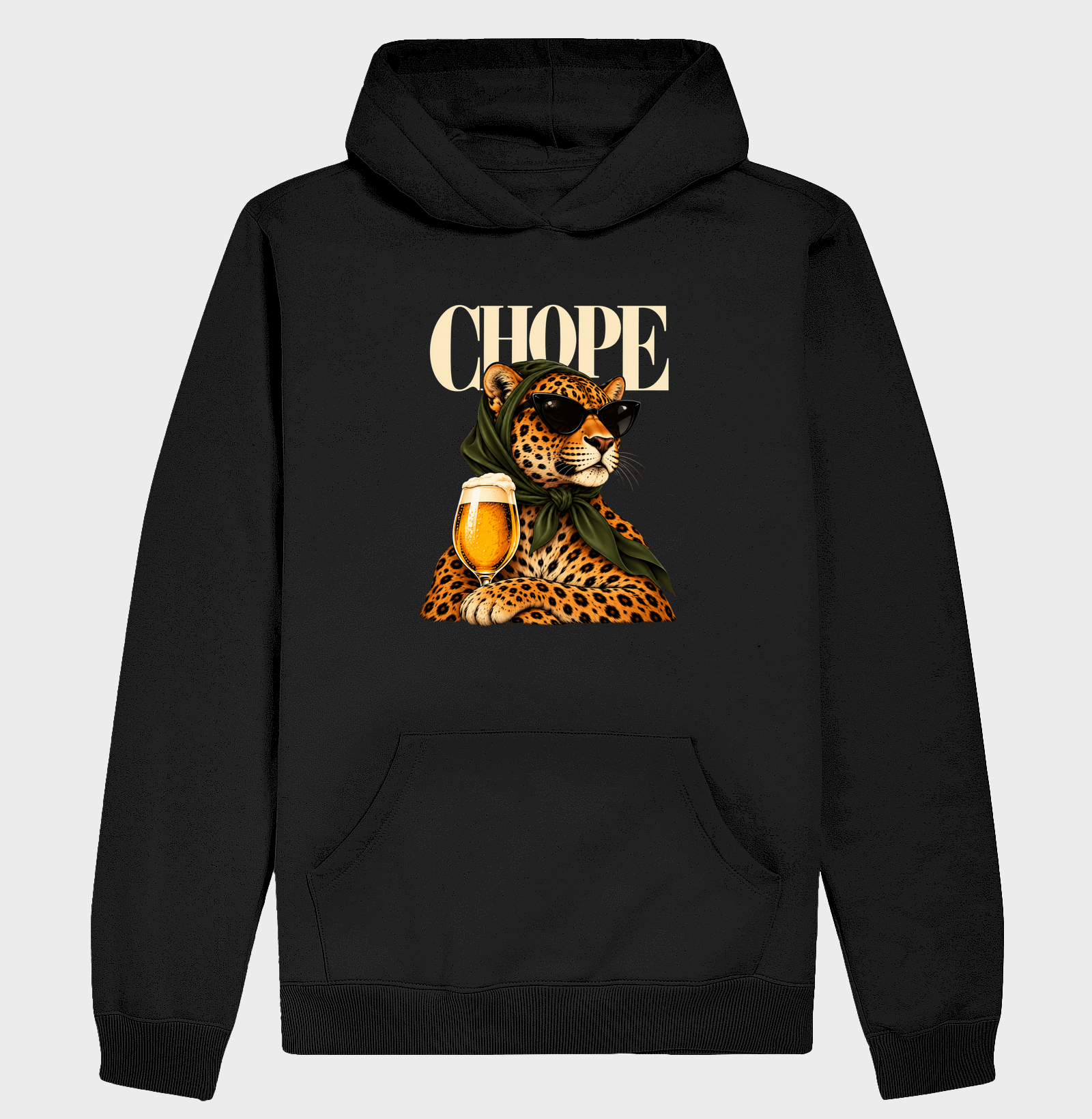 Onça do Chope - Hoodie Moletom
