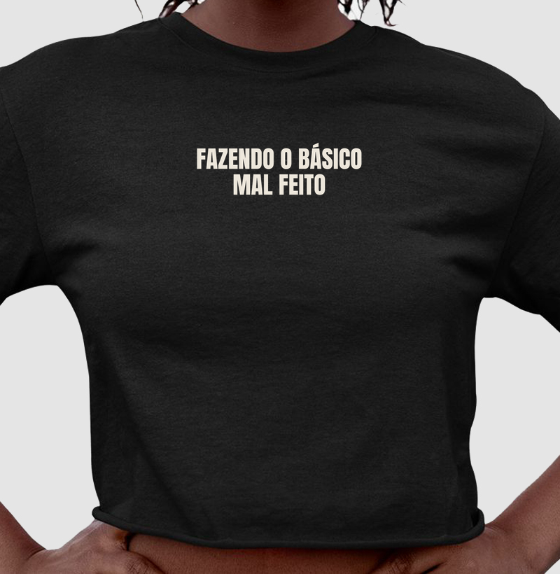 cropped | fazendo o básico mal feito