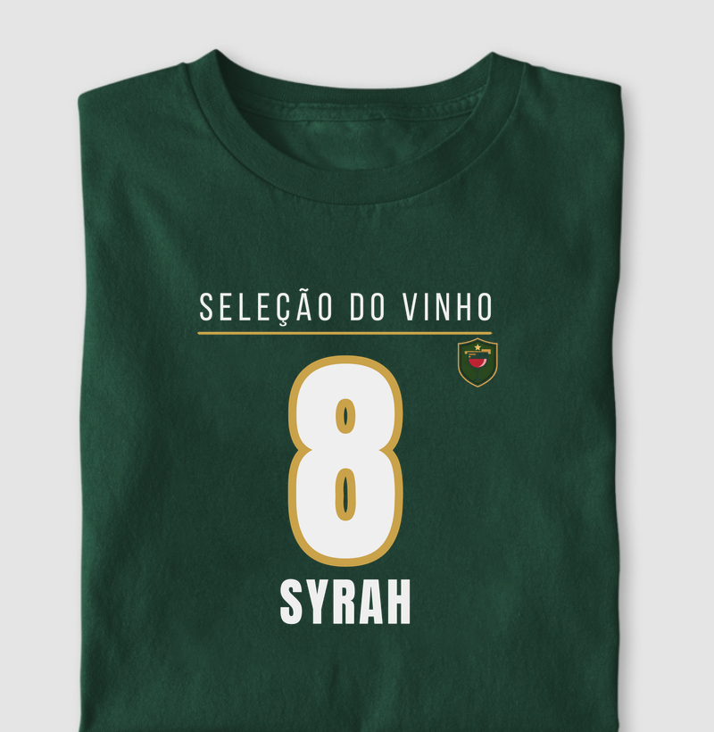 Camiseta - Seleção do Vinho 8 – Syrah