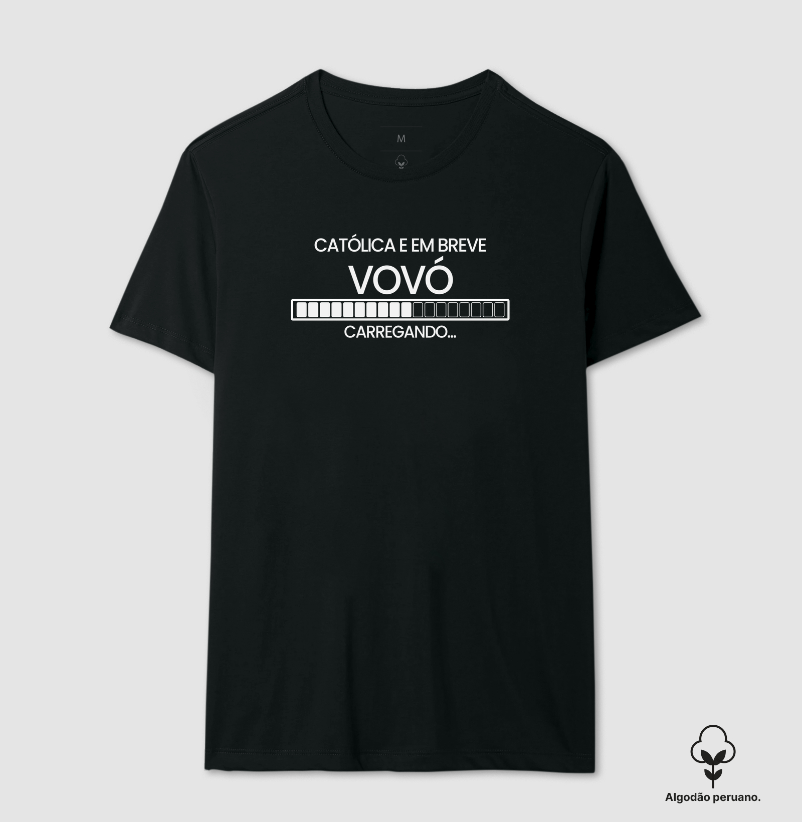 Católica e vovó carregando