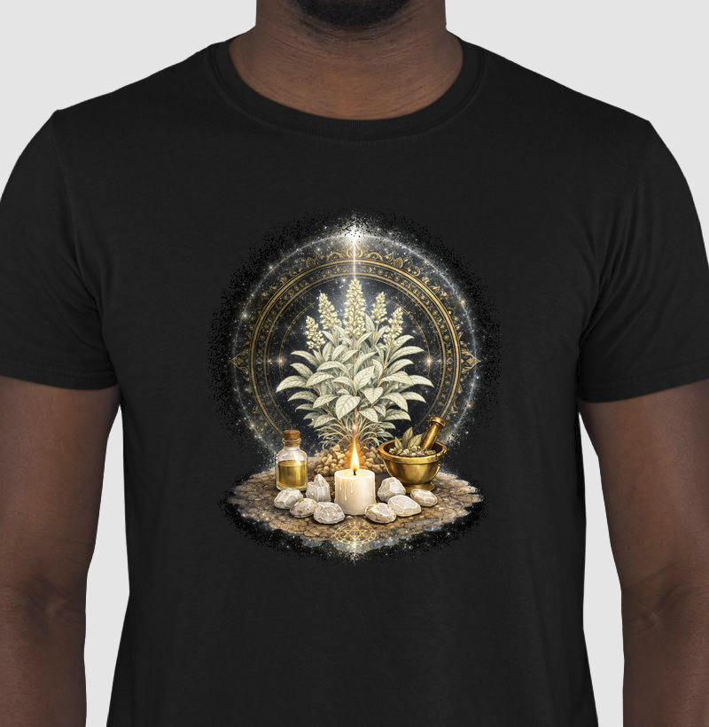 Pureza Sagrada da Sálvia Branca