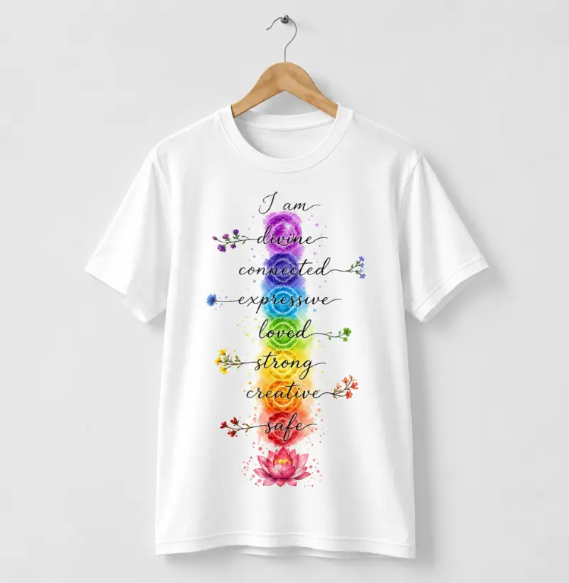 7 Chakras com Afirmações Positivas - Yoga e Espiritualidade