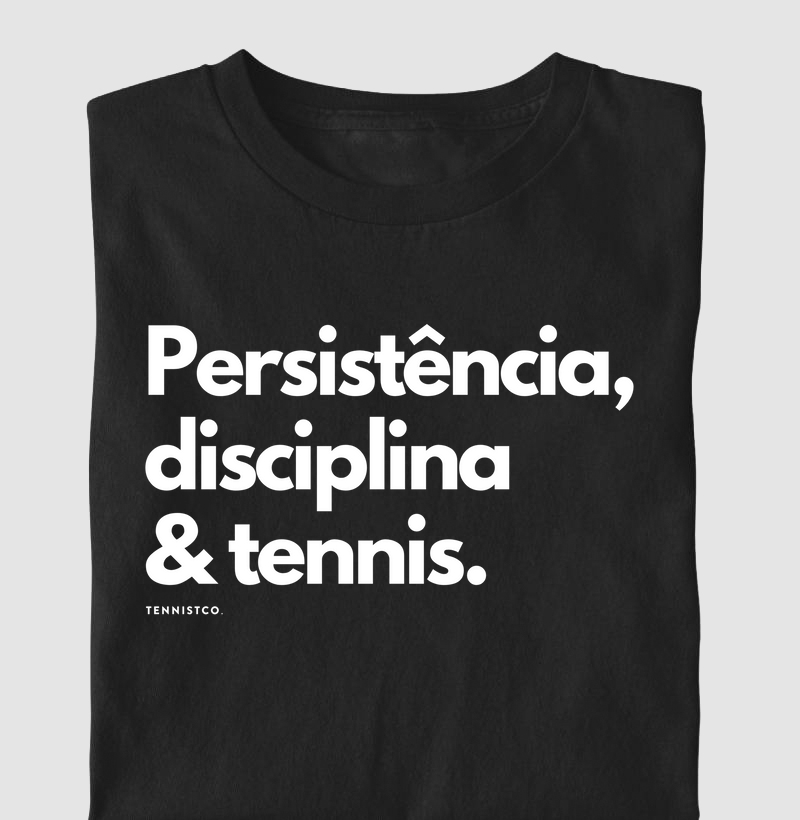 Persistencia, disciplina e tennis